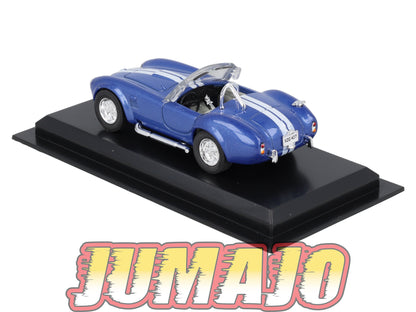 AME26 VOITURE 1/43 AMERCOM : Shelby Cobra 427 S/C - 1964 Blister abimé