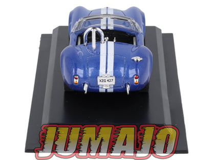 AME26 VOITURE 1/43 AMERCOM : Shelby Cobra 427 S/C - 1964 Blister abimé