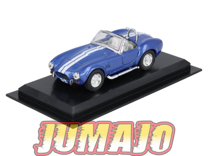 AME26 VOITURE 1/43 AMERCOM : Shelby Cobra 427 S/C - 1964 Blister abimé