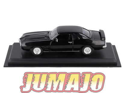 AME27 VOITURE 1/43 AMERCOM : Pontiac Firebird Trans Am - 1969 Blister abimé