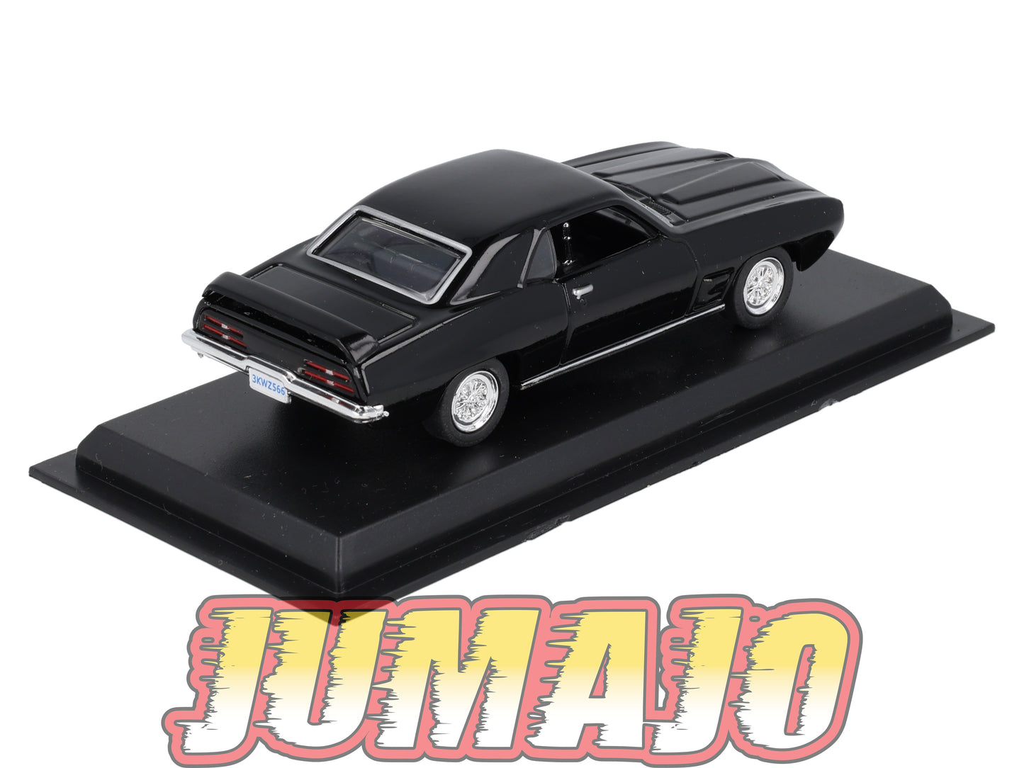 AME27 VOITURE 1/43 AMERCOM : Pontiac Firebird Trans Am - 1969 Blister abimé