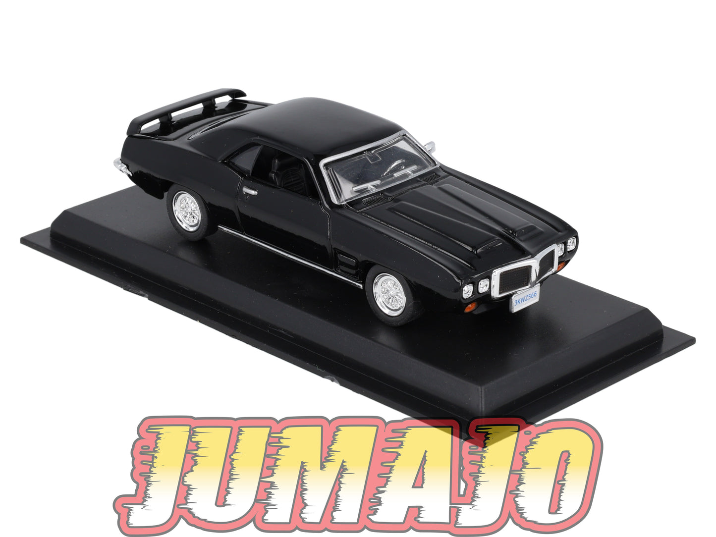 AME27 VOITURE 1/43 AMERCOM : Pontiac Firebird Trans Am - 1969 Blister abimé