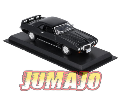 AME27 VOITURE 1/43 AMERCOM : Pontiac Firebird Trans Am - 1969 Blister abimé