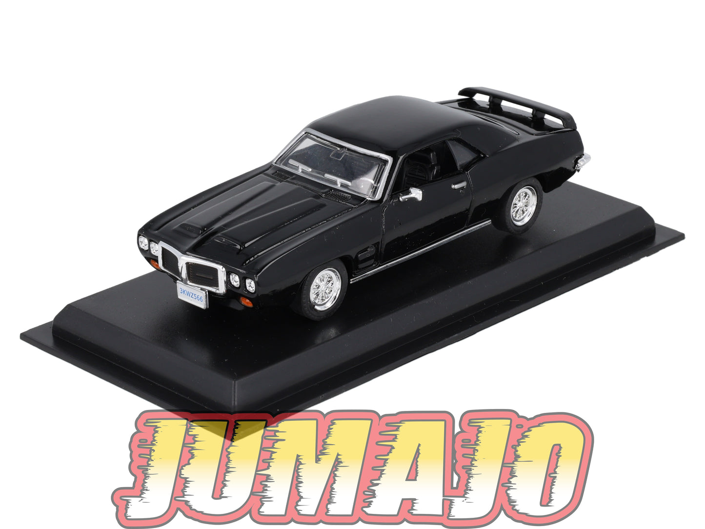 AME27 VOITURE 1/43 AMERCOM : Pontiac Firebird Trans Am - 1969 Blister abimé