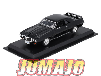 AME27 VOITURE 1/43 AMERCOM : Pontiac Firebird Trans Am - 1969 Blister abimé