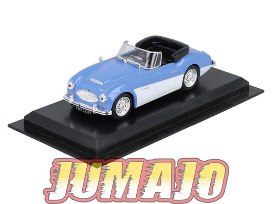 AME35 VOITURE 1/43 AMERCOM : Austin-Healey 3000 Mk III - 1964 Blister abimé