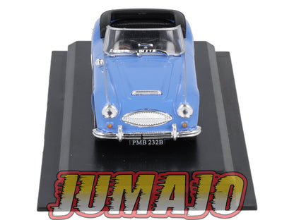 AME35 VOITURE 1/43 AMERCOM : Austin-Healey 3000 Mk III - 1964 Blister abimé