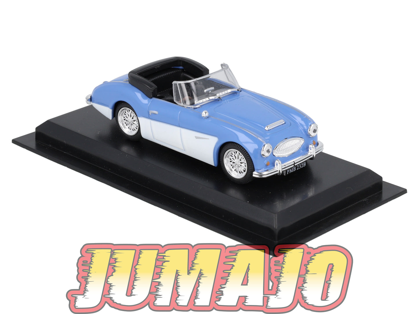 AME35 VOITURE 1/43 AMERCOM : Austin-Healey 3000 Mk III - 1964 Blister abimé