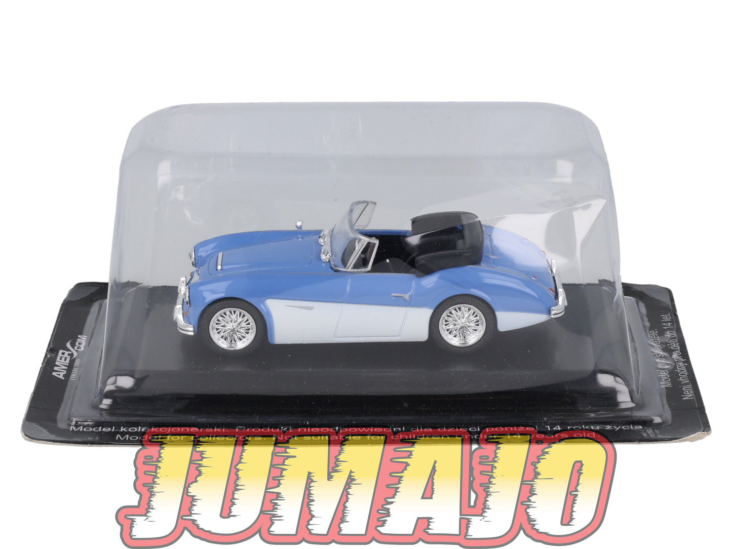 AME35 VOITURE 1/43 AMERCOM : Austin-Healey 3000 Mk III - 1964 Blister abimé