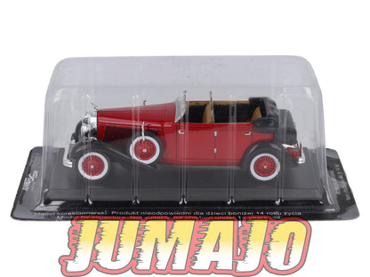 AME41 VOITURE 1/43 AMERCOM : Hispano Suiza H6C - 1936 Blister abimé
