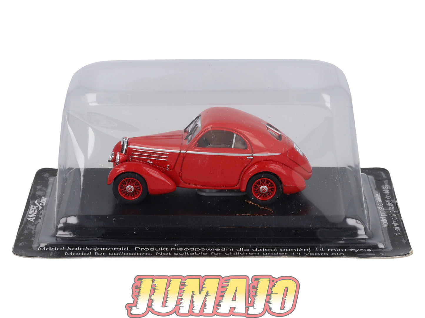 AME51 VOITURE 1/43 AMERCOM : Fiat 508 S Balilla - 1936 Blister abimé