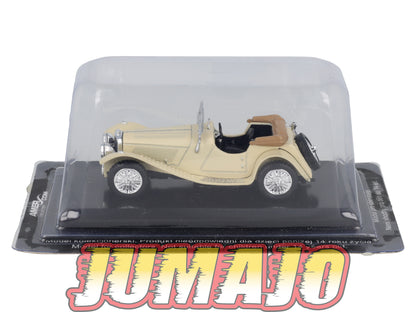 AME5 VOITURE 1/43 AMERCOM : Jaguar SS-100 - 1936 Blister abimé