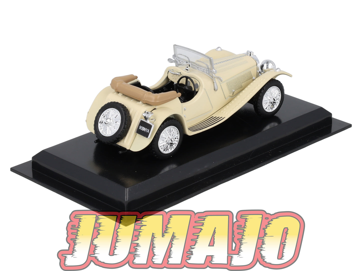 AME5 VOITURE 1/43 AMERCOM : Jaguar SS-100 - 1936 Blister abimé