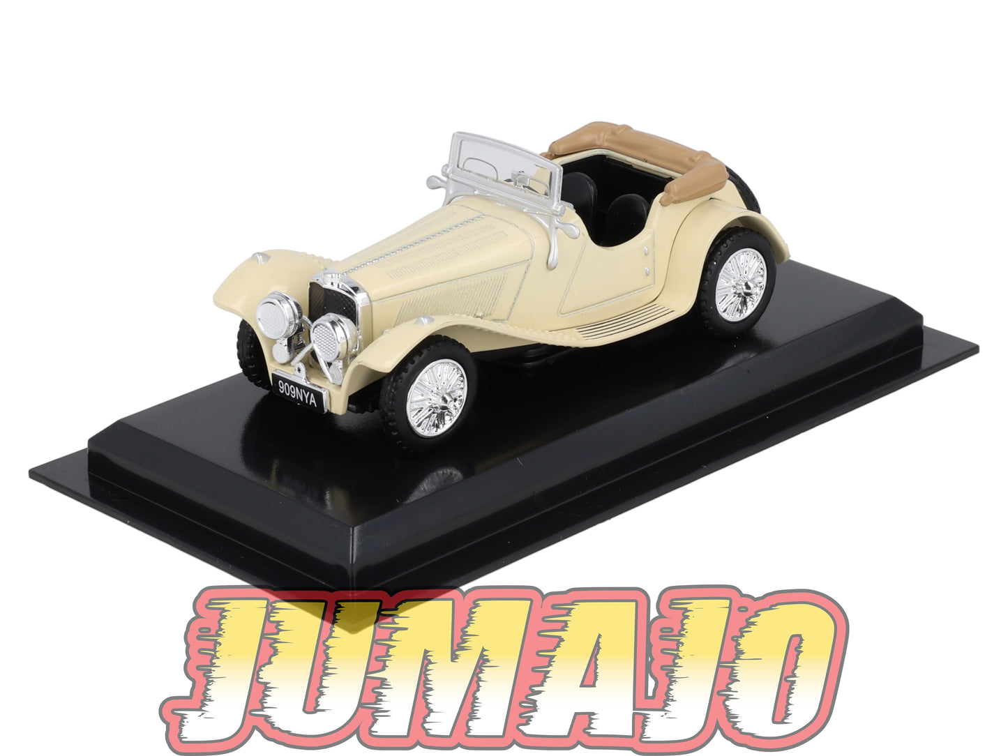 AME5 VOITURE 1/43 AMERCOM : Jaguar SS-100 - 1936 Blister abimé