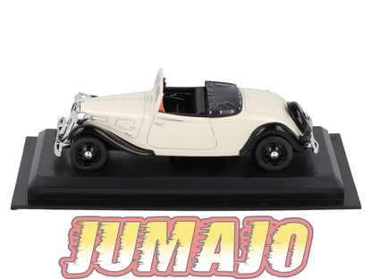 AME7 VOITURE 1/43 AMERCOM : Citroen Traction Roadster - 1939 Blister abimé