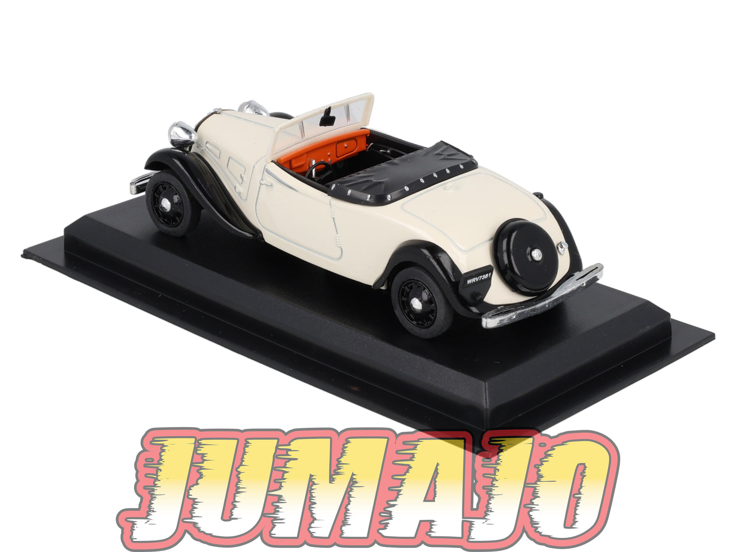 AME7 VOITURE 1/43 AMERCOM : Citroen Traction Roadster - 1939 Blister abimé