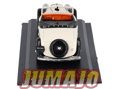 AME7 VOITURE 1/43 AMERCOM : Citroen Traction Roadster - 1939 Blister abimé