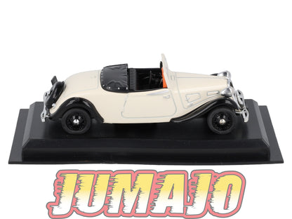 AME7 VOITURE 1/43 AMERCOM : Citroen Traction Roadster - 1939 Blister abimé