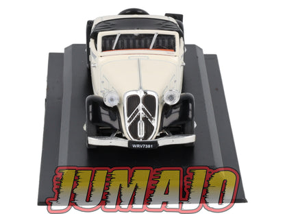 AME7 VOITURE 1/43 AMERCOM : Citroen Traction Roadster - 1939 Blister abimé