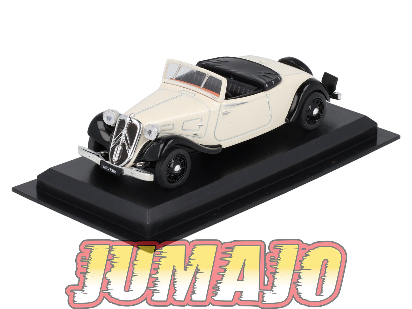 AME7 VOITURE 1/43 AMERCOM : Citroen Traction Roadster - 1939 Blister abimé