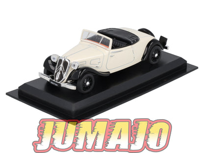AME7 VOITURE 1/43 AMERCOM : Citroen Traction Roadster - 1939 Blister abimé