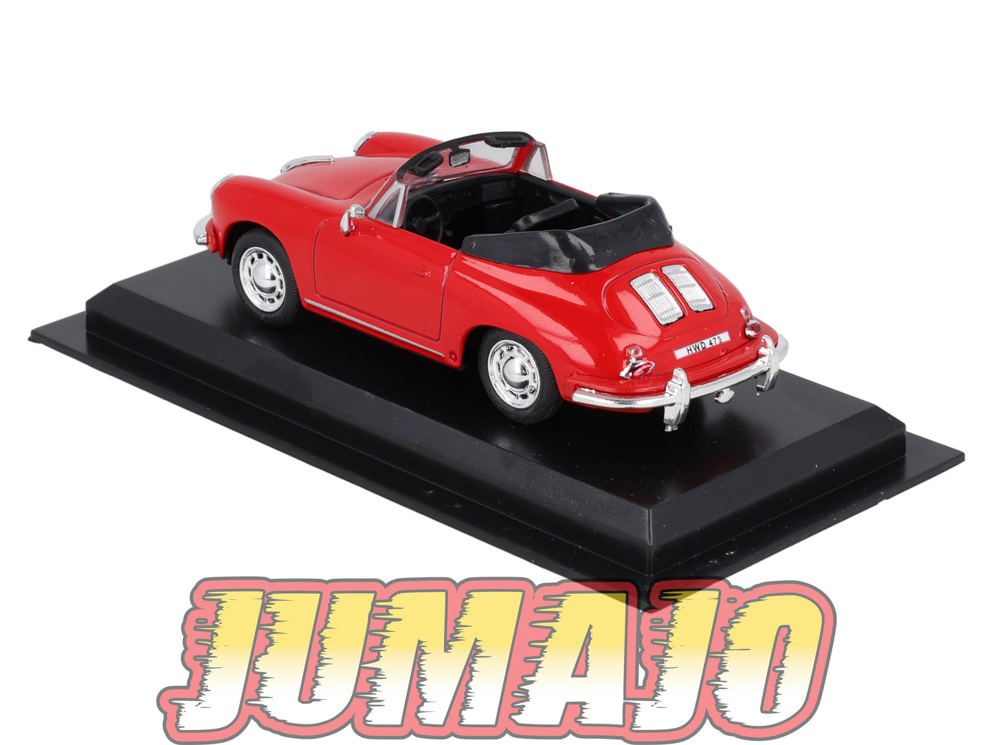 AME9 VOITURE 1/43 AMERCOM : Porsche 356B Cabrio - 1959 Blister abimé