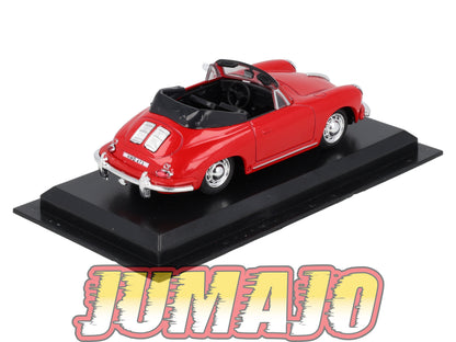 AME9 VOITURE 1/43 AMERCOM : Porsche 356B Cabrio - 1959 Blister abimé