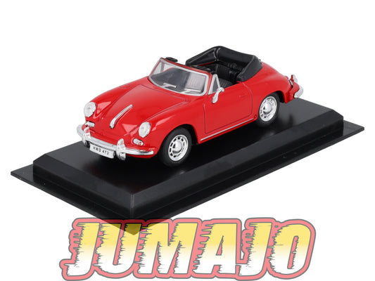 AME9 VOITURE 1/43 AMERCOM : Porsche 356B Cabrio - 1959 Blister abimé