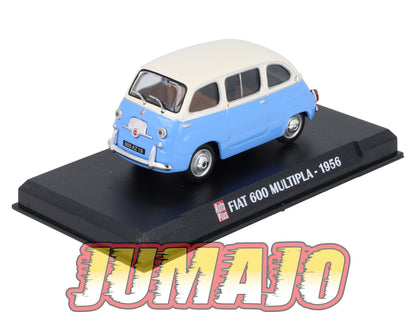 AP105 Voiture 1/43 IXO AUTO PLUS : FIAT 600 Multipla 1956