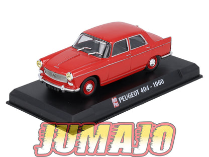 AP10 Voiture 1/43 IXO AUTO PLUS : PEUGEOT 404 1960 rouge