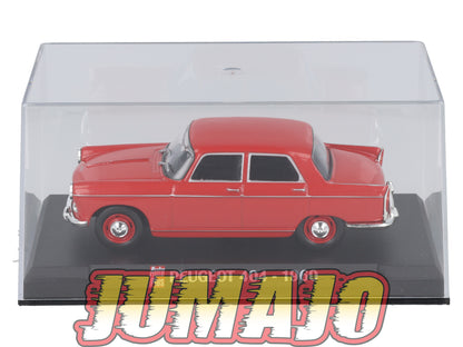 AP10 Voiture 1/43 IXO AUTO PLUS : PEUGEOT 404 1960 rouge