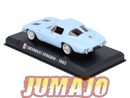 AP32 Voiture 1/43 IXO AUTO PLUS : CHEVROLET Stingray 1963