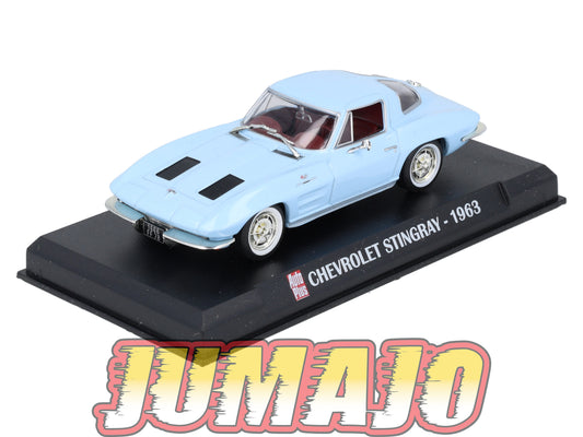 AP32 Voiture 1/43 IXO AUTO PLUS : CHEVROLET Stingray 1963