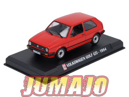 AP38 Voiture 1/43 IXO AUTO PLUS : VOLKSWAGEN GOLF GTI II 1984