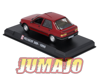 AP54 voiture 1/43 AUTO PLUS IXO : PEUGEOT 309 GR 1988