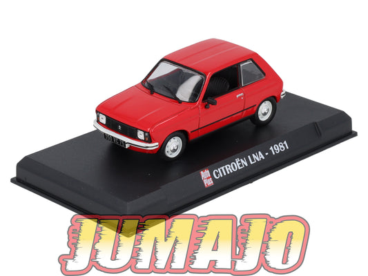 AP61 Voiture 1/43 IXO AUTO PLUS : LNA 1981 rouge