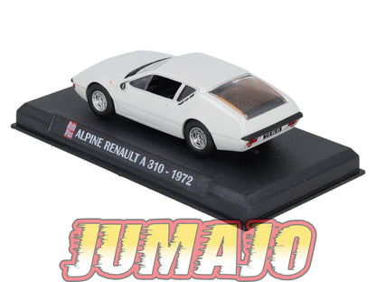 AP84 Voiture 1/43 IXO AUTO PLUS : RENAULT Alpine A 310 1972