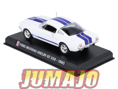 AP90 Voiture 1/43 IXO AUTO PLUS : FORD Mustang Shelby GT 350 1965