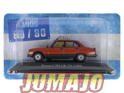 AQV10 Voiture 1/43 SALVAT Argentine 80/90 PEUGEOT 504 GR TN 1985