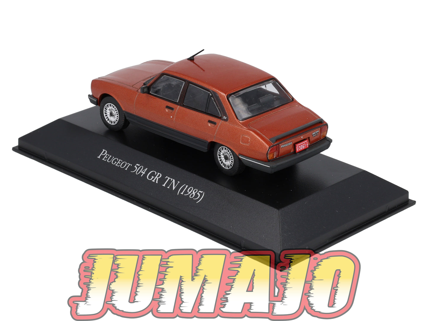 AQV10 Voiture 1/43 SALVAT Argentine 80/90 PEUGEOT 504 GR TN 1985 Boîte vitrine