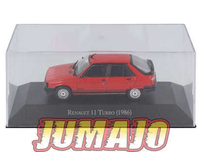 Lot de 2 Voitures RENAULT 1/43 SALVAT 80/90 : Renault 11 & Renault 9