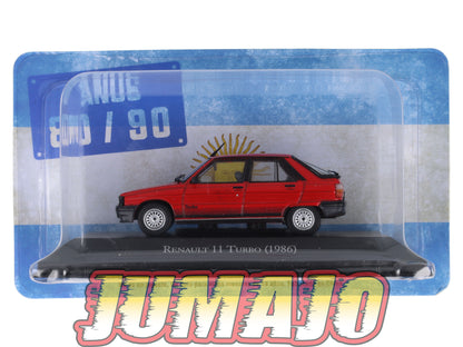 LOT 3 RENAULT 1/43 Argentine AQV1+AQV11+AQV12 : RENAULT 19 + 11 + Fuego