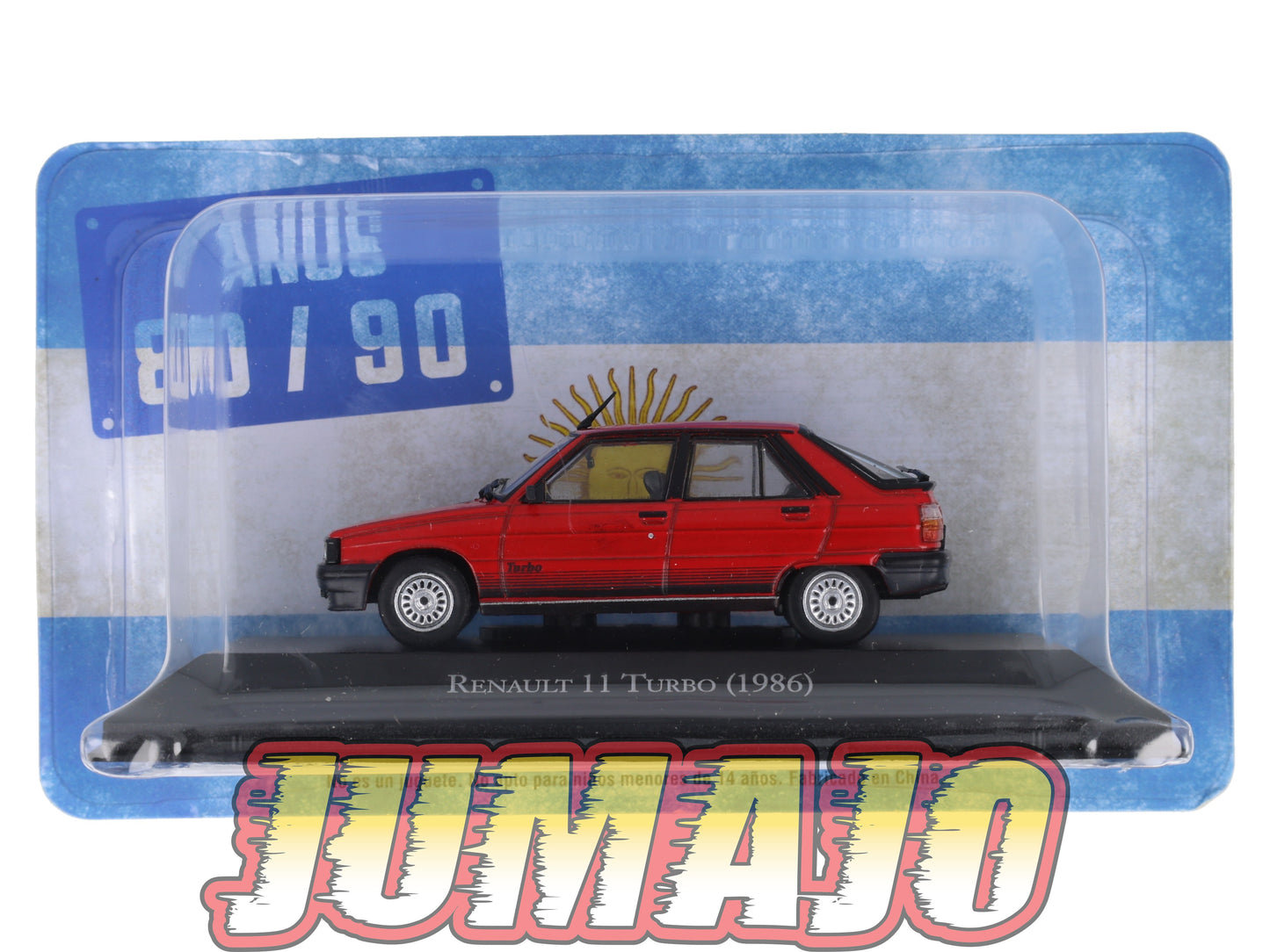 Lot de 2 Voitures 1/43 : Renault 11 + 19 / R11 + R19 / (AQV11+12)