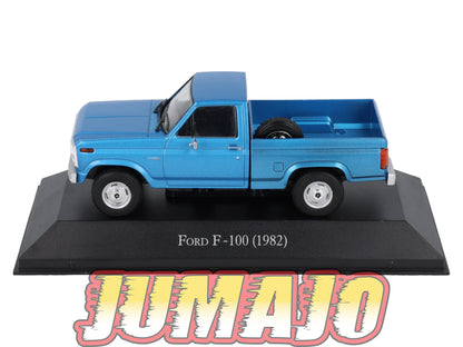 LOT 4 1/43 SALVAT PICK-UP : FORD F100, Chevrolet Silverado, Ranquel