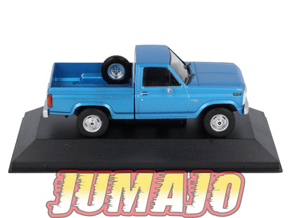 Lot 6 Voitures 1/43 SALVAT : Pick-up Chevrolet silverado c-10 Ford F-100 ranquel