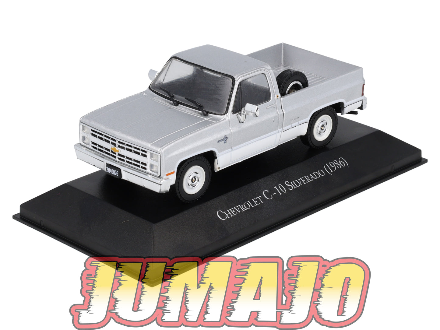 AQV16 Voiture 1/43 SALVAT Argentine 80/90 CHEVROLET Silverado C-10 1986 Boîte vitrine