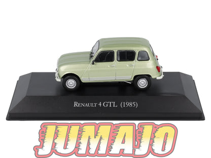 AQV17 Voiture 1/43 SALVAT Argentine 80/90 RENAULT 4 GTL Clan 1985 Boîte vitrine