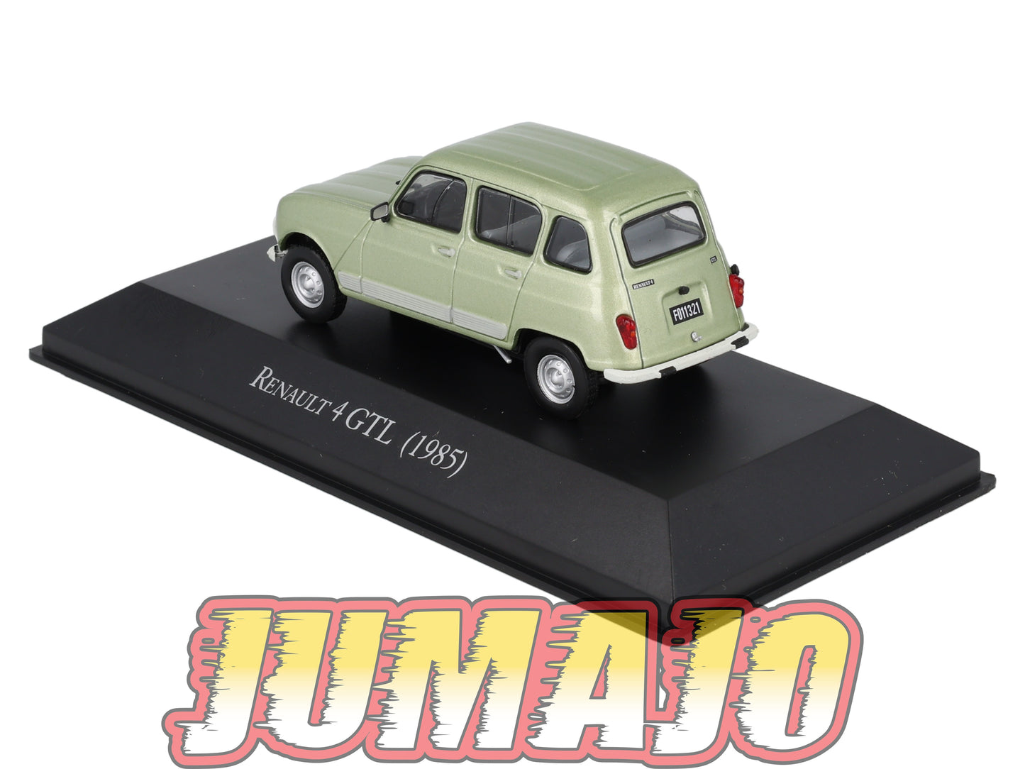 AQV17 Voiture 1/43 SALVAT Argentine 80/90 RENAULT 4 GTL Clan 1985 Boîte vitrine