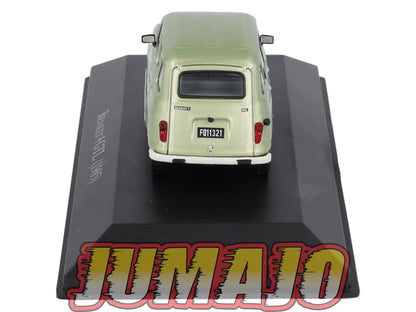 AQV17 Voiture 1/43 SALVAT Argentine 80/90 RENAULT 4 GTL Clan 1985 Boîte vitrine