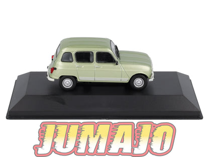 AQV17 Voiture 1/43 SALVAT Argentine 80/90 RENAULT 4 GTL Clan 1985 Boîte vitrine